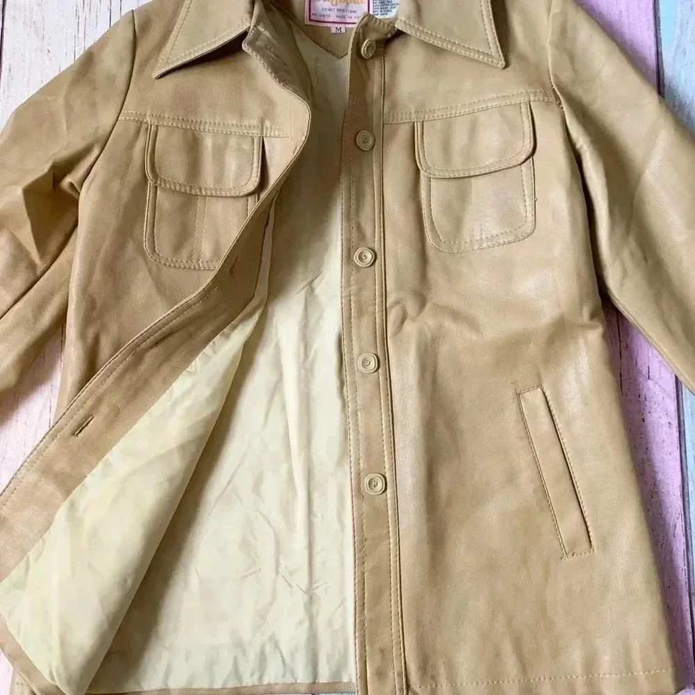 Vintage cascade button down shacket size medium - image 3
